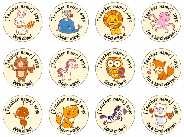 Поощрительные штампы