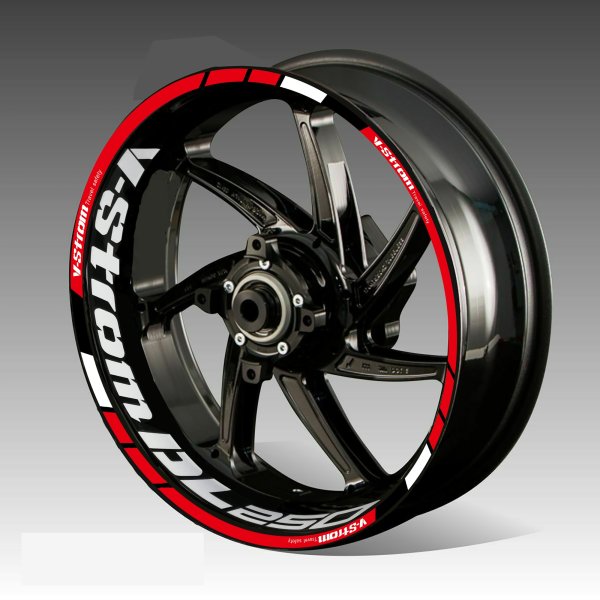 Наклейки на обод колеса мотоцикла Кавасаки