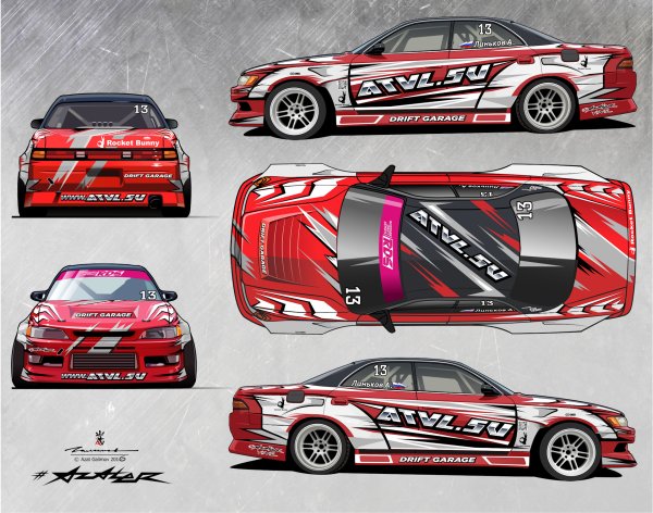 Ниссан Сильвия с 13 арт