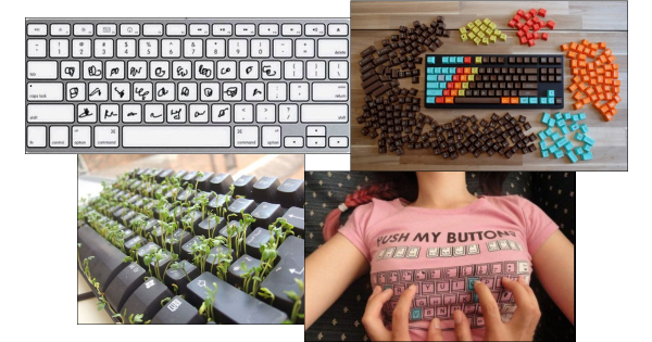 Наклейки на клавиатуру распечатка