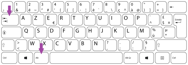 Русские буквы на клавиатуру