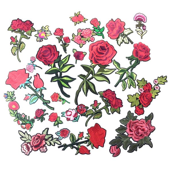 Нашивка цветы