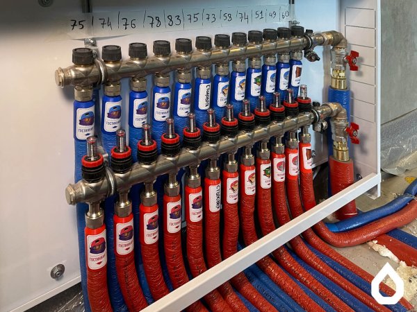 Бирки на коллектор отопления