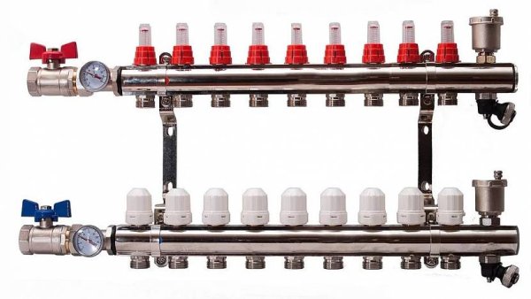 Коллектор Валтек для теплого пола