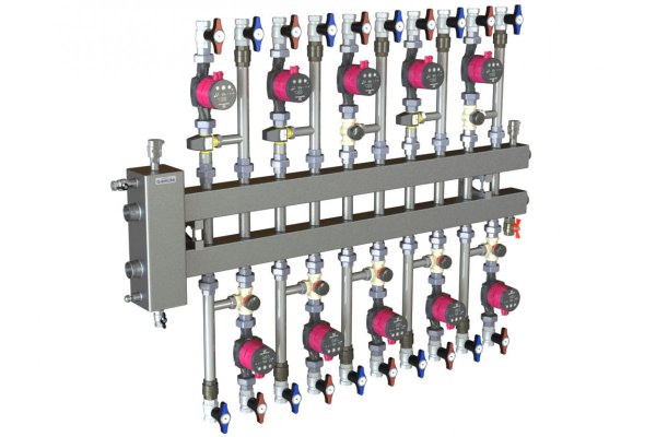 Коллекторный шкаф Rehau