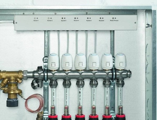 Herz TS коллектор теплого пола