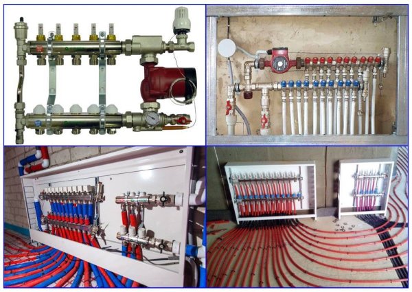 Смесительный узел теплого пола Stout gm1192