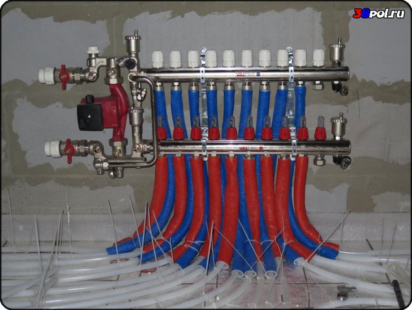 Принцип работы отопительного коллектора