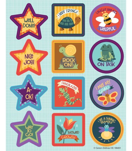 Поощрительные наклейки английский язык