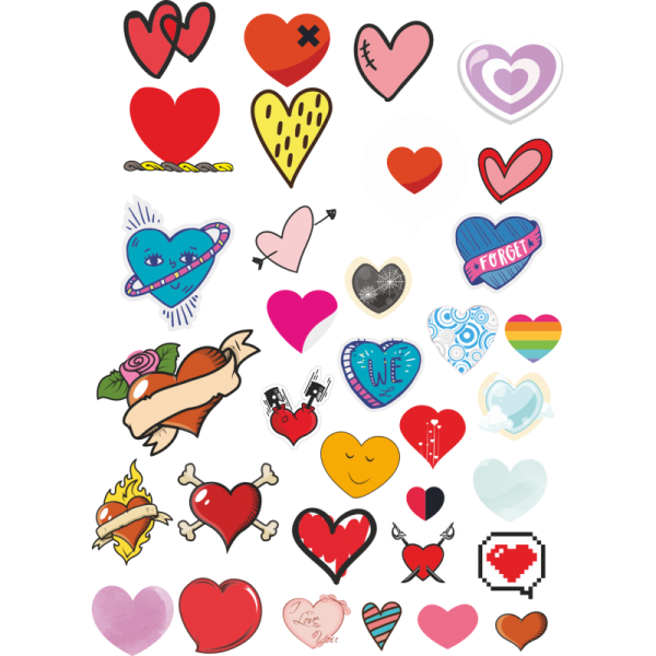 Красивые наклейки