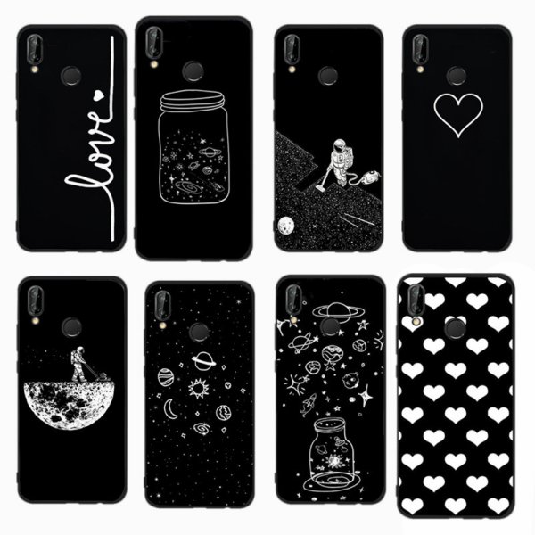 Чёрно-белые чехлы на телефон