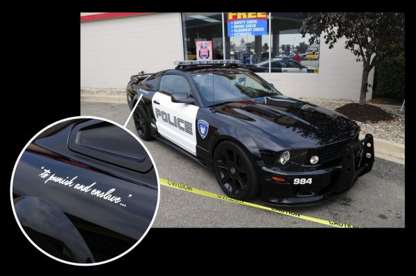 To Punish and enslave наклейка