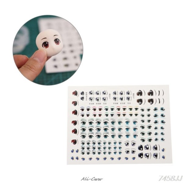 Переводные глаза для кукол