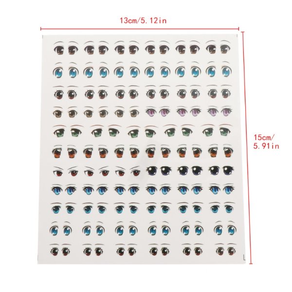 Каплевидные глазки для кукол