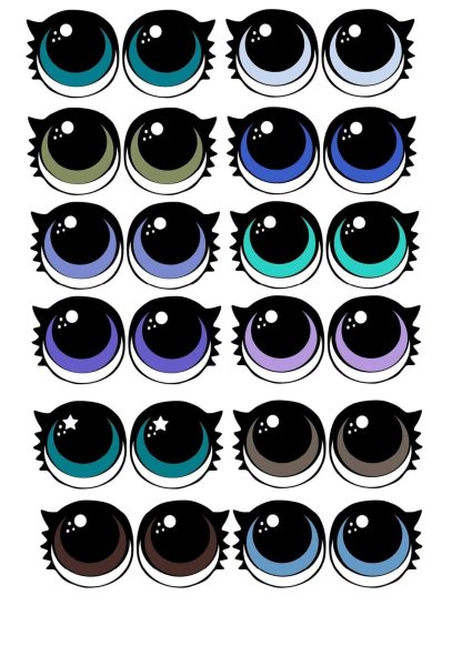 Глаза для шаров