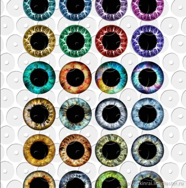 Глаза мультяшные