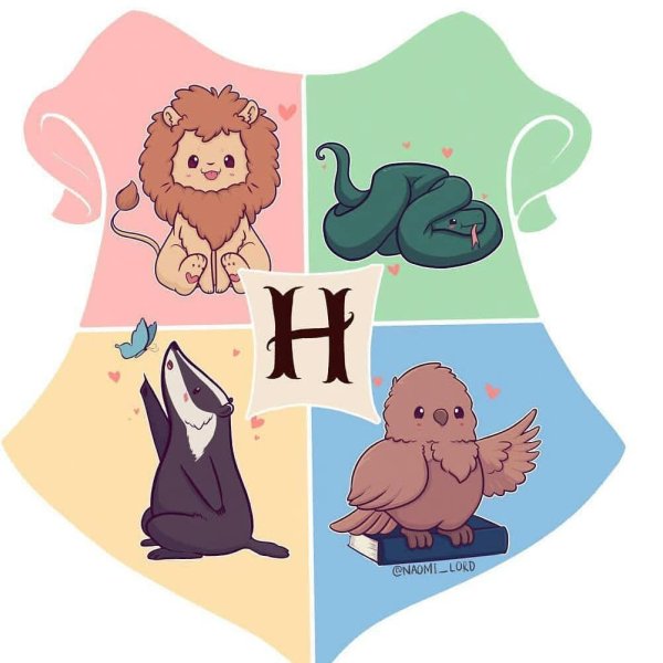 Гарри Поттер факультеты арт