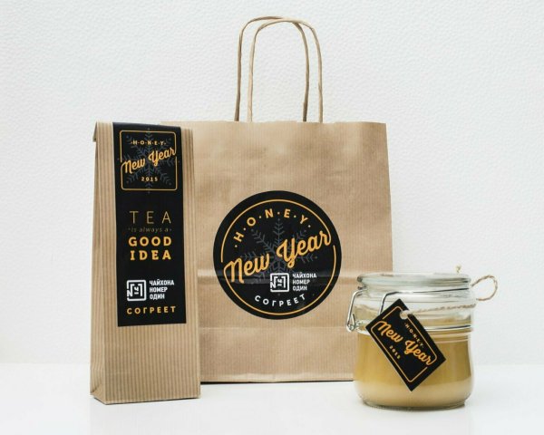 Упаковки чая фирменные