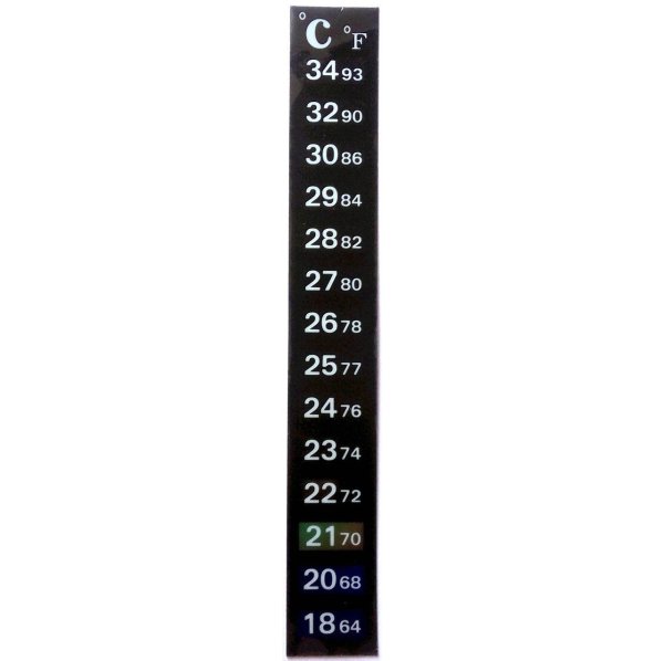 Наклейка термометр для браги