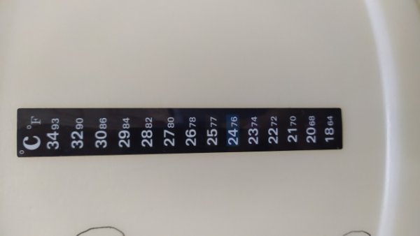 Термометр аквариумный жидкокристаллический