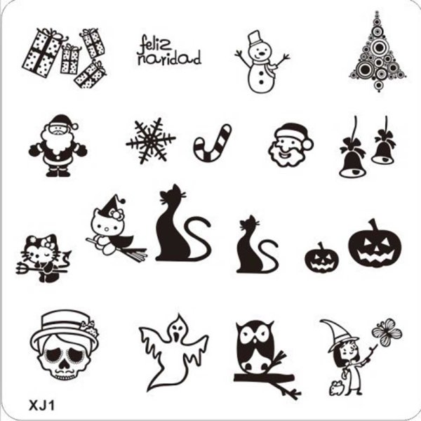 Стикеры для ежедневника черно белые