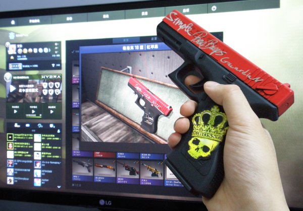 Наклейки на Глок карамельное яблоко