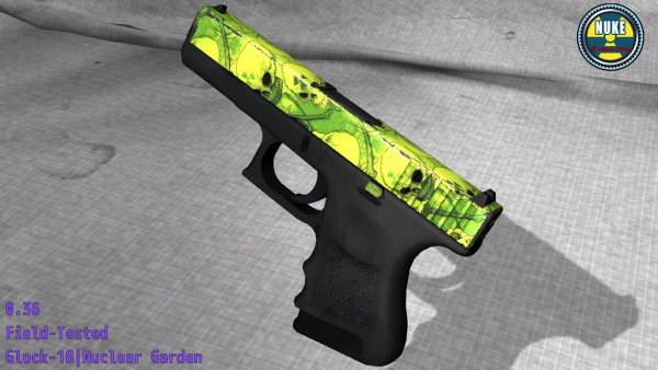 Глок 18 ядерный сад