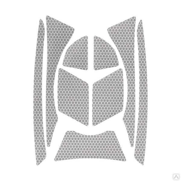 Светоотражающие наклейки на шлем