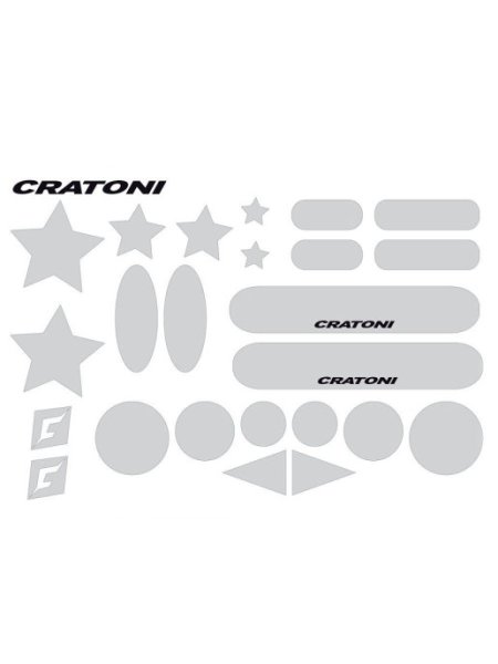 Светоотражающие наклейки на шлем