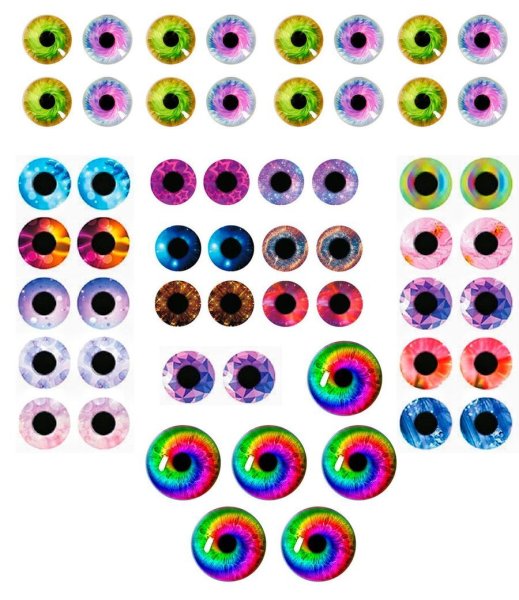 Живые глазки для игрушек