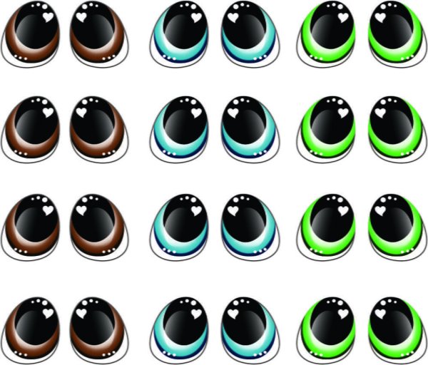 Глазки для поделок