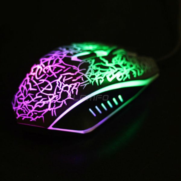 Мышка t2 Optical Mouse led