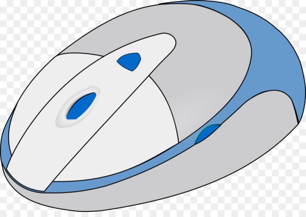 Мышь компьютерная рисованная