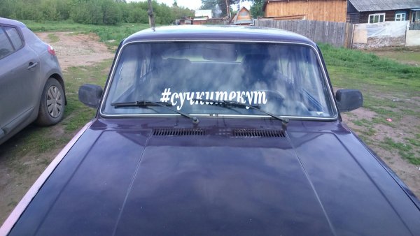 ВАЗ 2107 ШКУРНАДЗОР лобовое