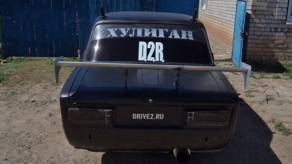 Спойлер на ВАЗ 2106 на лобовое