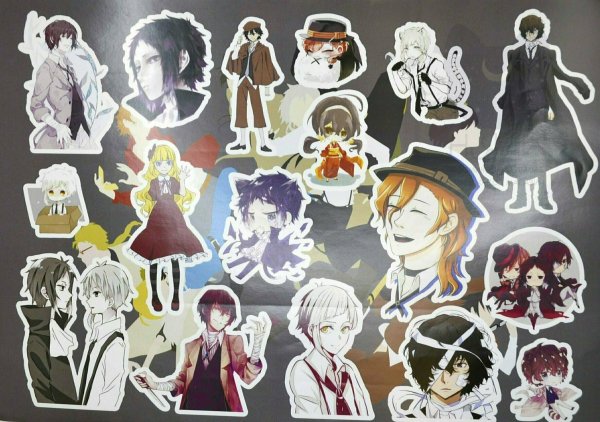 Закладки с аниме Великий из бродячих псов