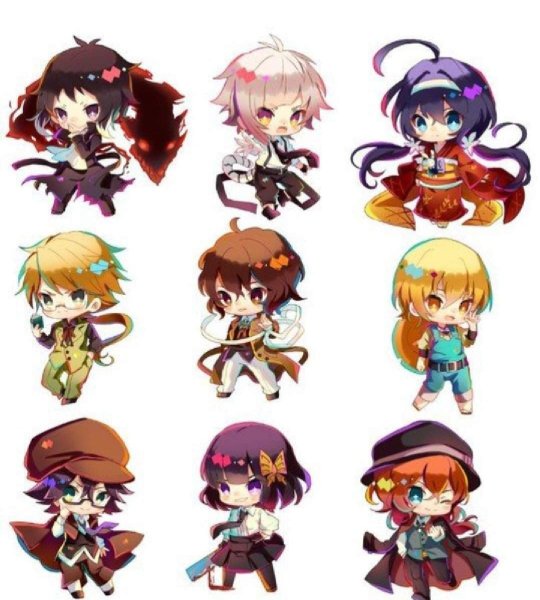 БСД аниме Чиби