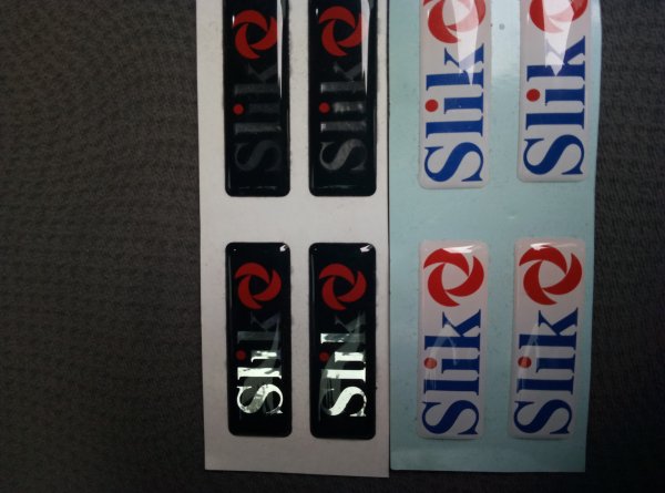 Наклейки слик