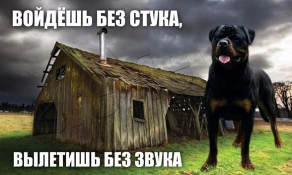 Вывеска стучите