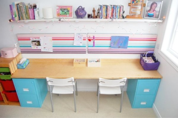 Ученический стол для двоих детей