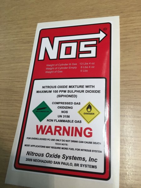 Наклейка nos