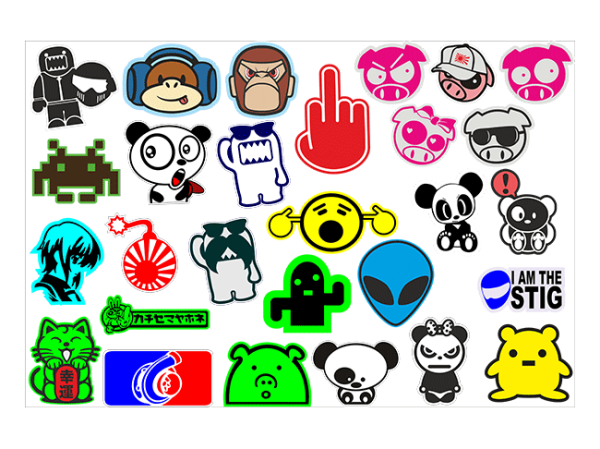 Стикеры для мальчиков