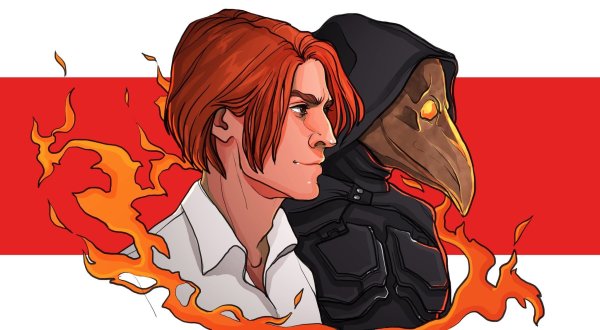 Майор Гром Чумной доктор арт