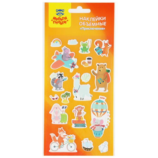 Наклейки эпоксидные Мульти Пульти с Пеппой