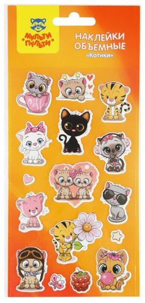 Росмэн набор наклеек Стикерляндия цветочки, 100 шт.