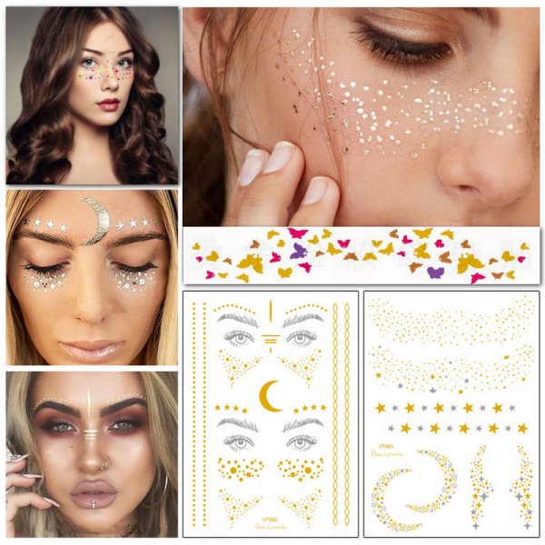 Наклейки веснушки