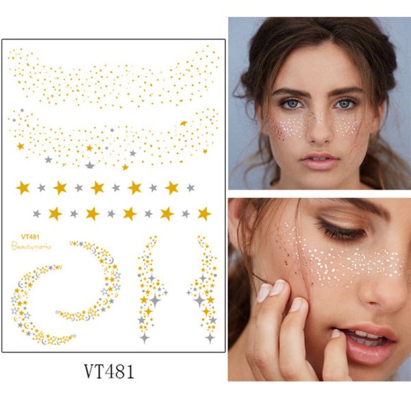 Deco наклейки на лицо веснушки