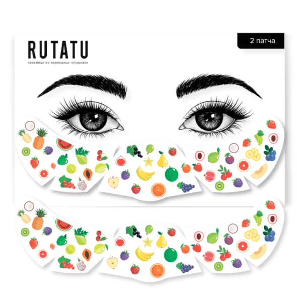 Макияж с точками на лице