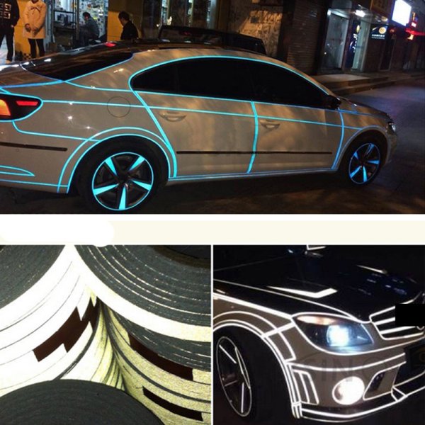 Светоотражающие полоски на авто