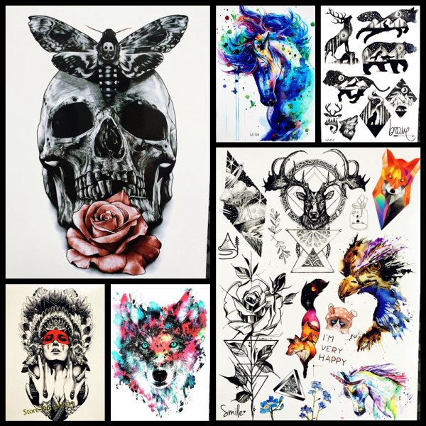 Тату Скорпион на груди